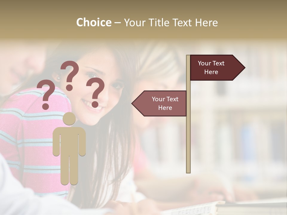 Lifestyle College Young PowerPoint Template