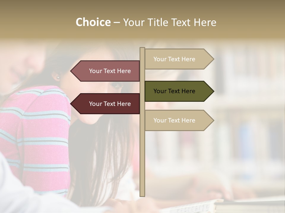 Lifestyle College Young PowerPoint Template