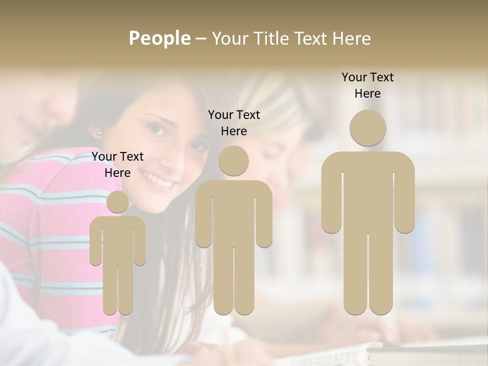 Lifestyle College Young PowerPoint Template