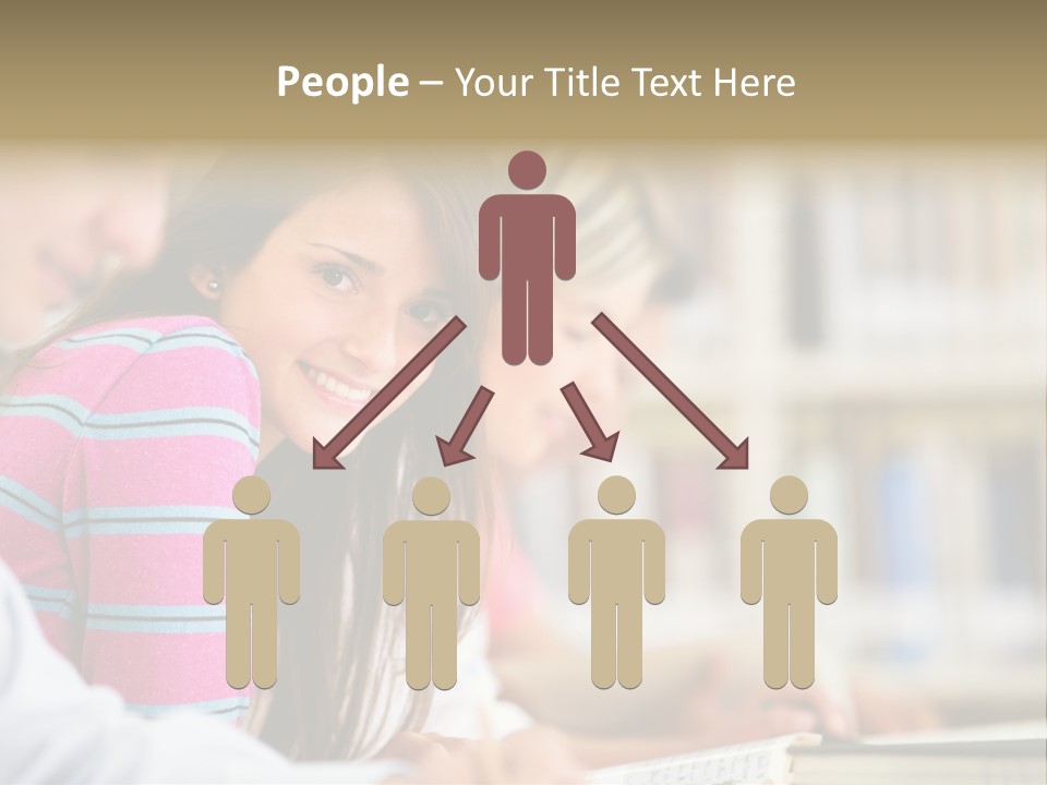 Lifestyle College Young PowerPoint Template