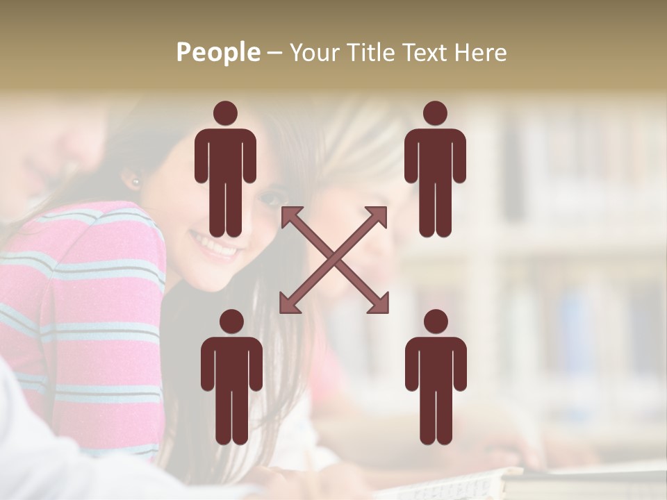 Lifestyle College Young PowerPoint Template