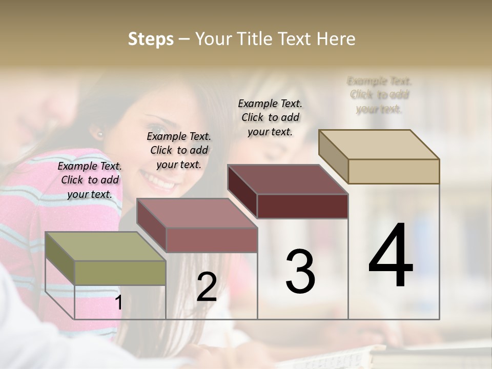 Lifestyle College Young PowerPoint Template