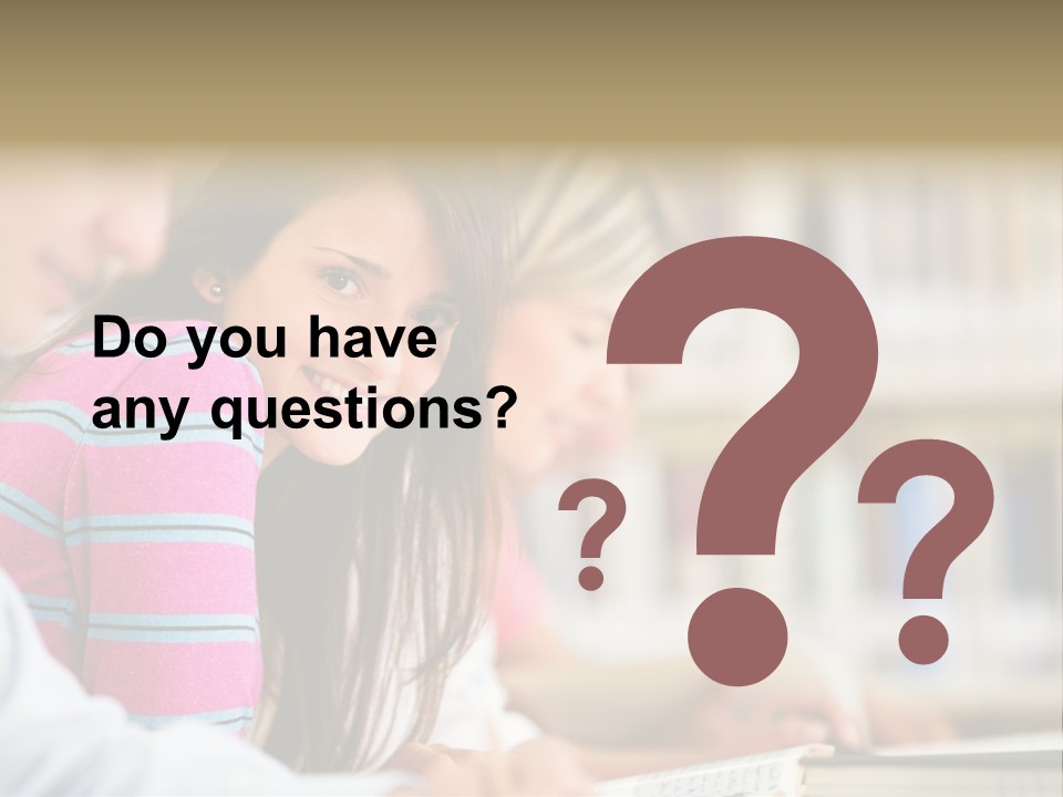 Lifestyle College Young PowerPoint Template