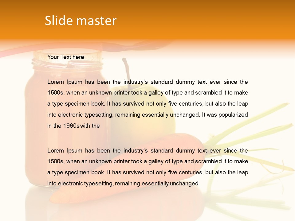 Drink Baby Can PowerPoint Template