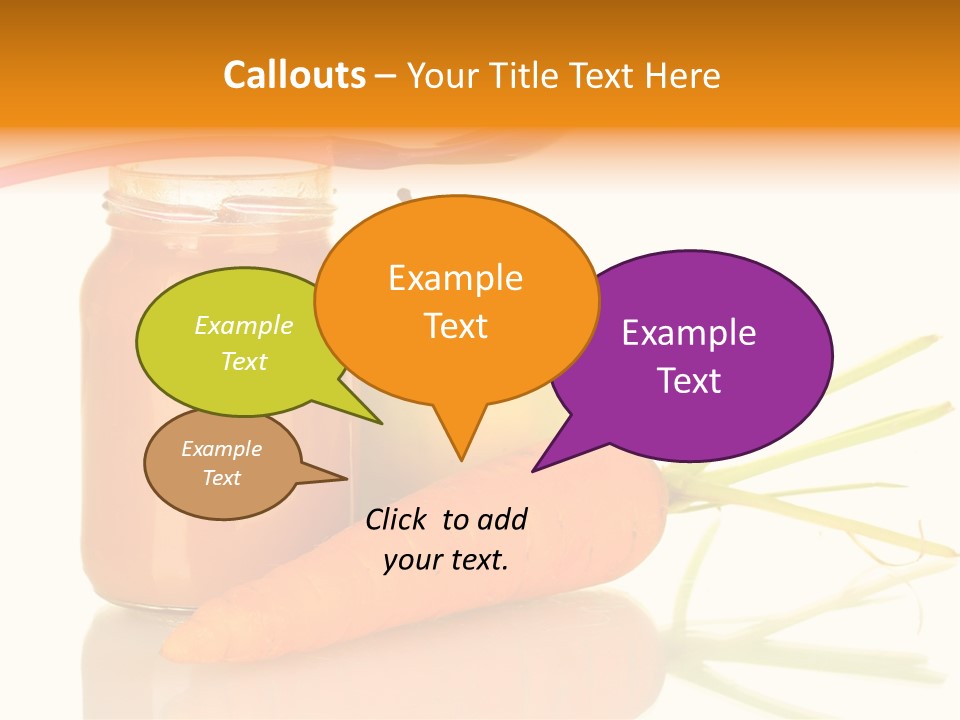 Drink Baby Can PowerPoint Template