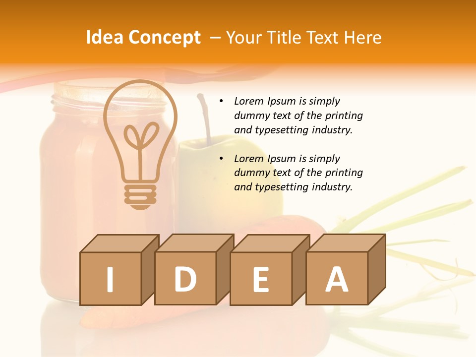 Drink Baby Can PowerPoint Template