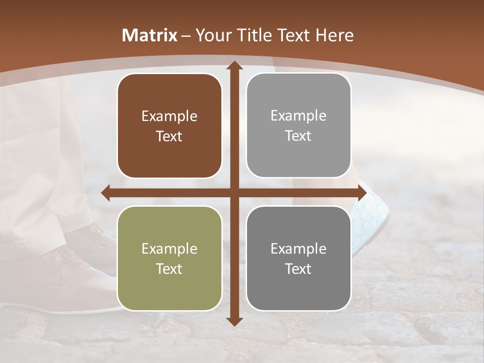Heteroual Caucasian Romance PowerPoint Template