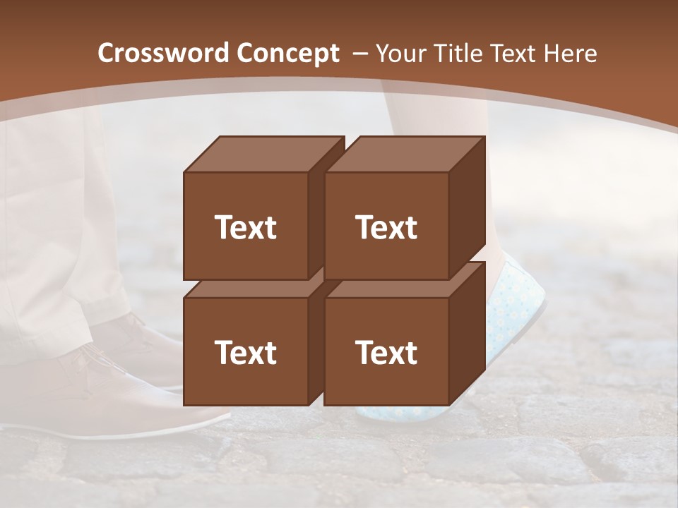 Heteroual Caucasian Romance PowerPoint Template