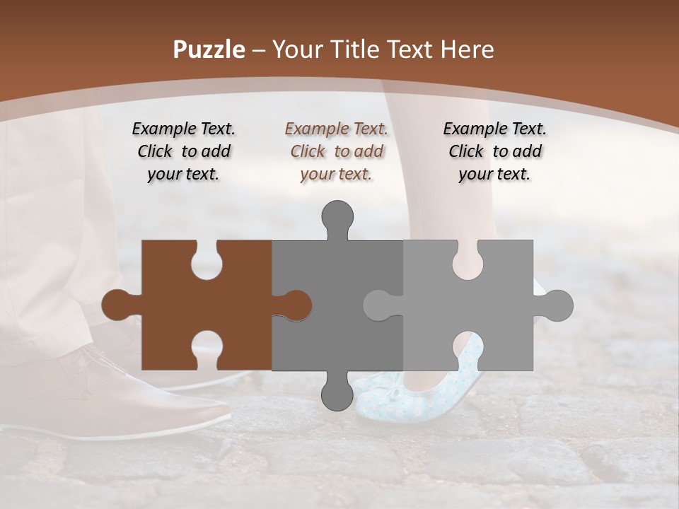 Heteroual Caucasian Romance PowerPoint Template