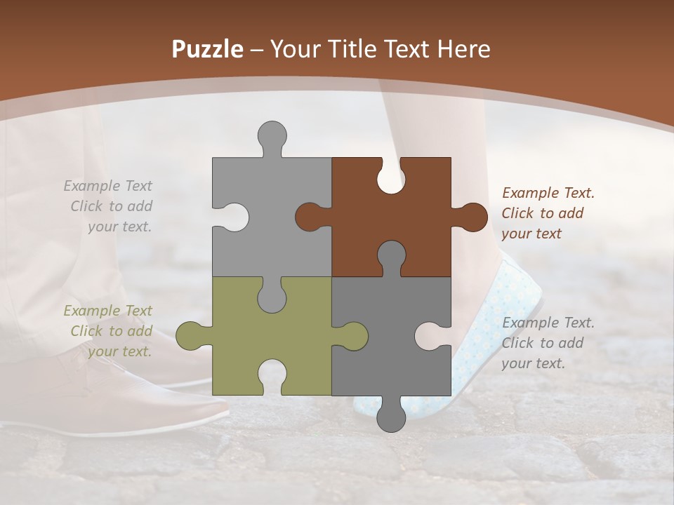 Heteroual Caucasian Romance PowerPoint Template