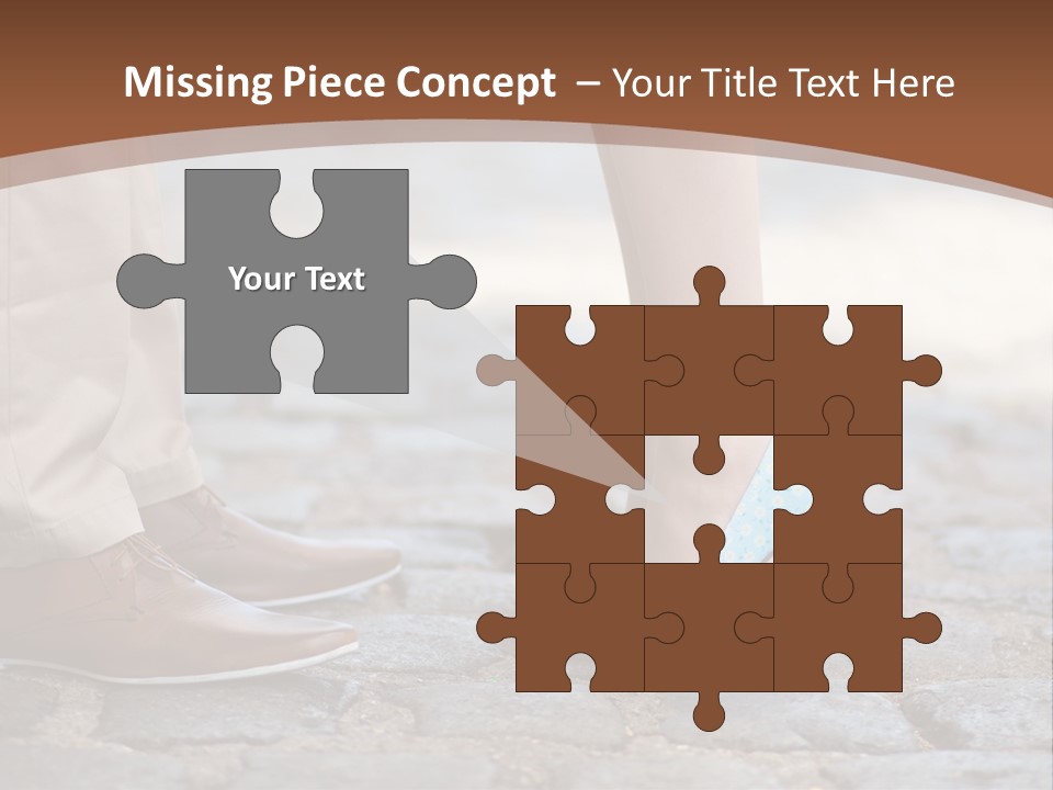 Heteroual Caucasian Romance PowerPoint Template