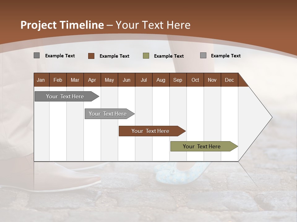Heteroual Caucasian Romance PowerPoint Template