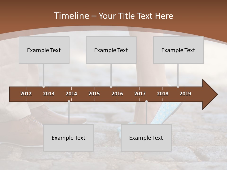 Heteroual Caucasian Romance PowerPoint Template