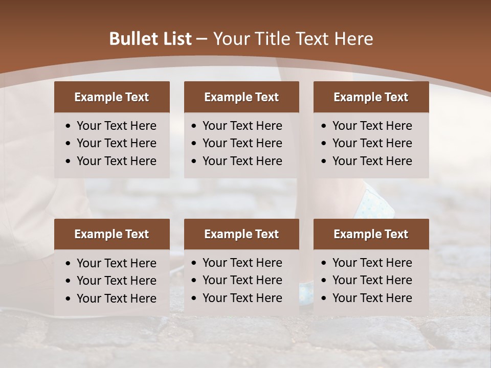 Heteroual Caucasian Romance PowerPoint Template