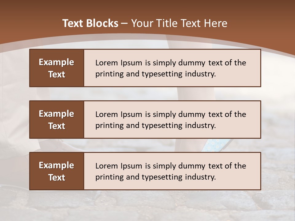 Heteroual Caucasian Romance PowerPoint Template