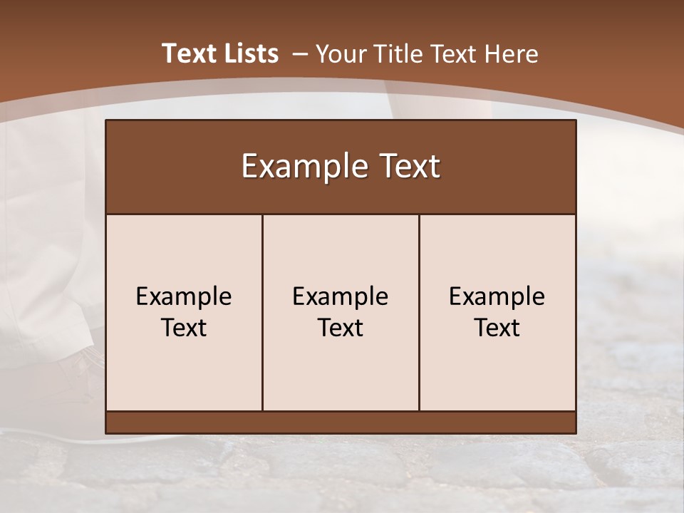 Heteroual Caucasian Romance PowerPoint Template