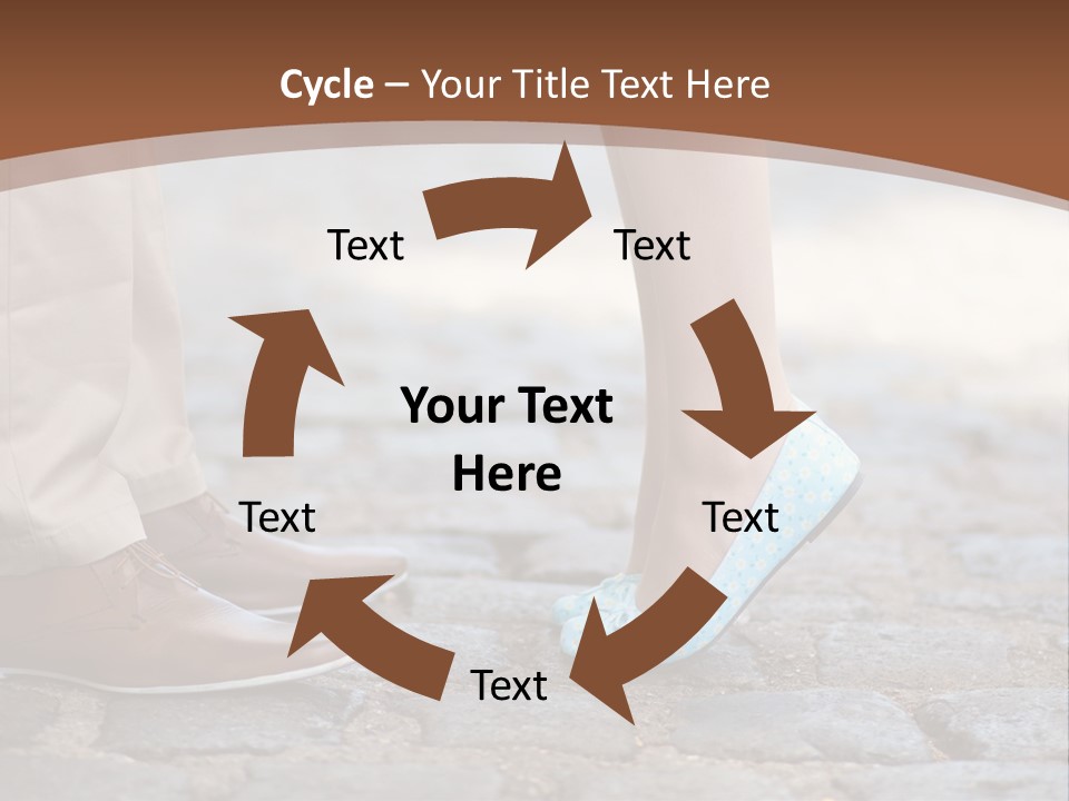 Heteroual Caucasian Romance PowerPoint Template