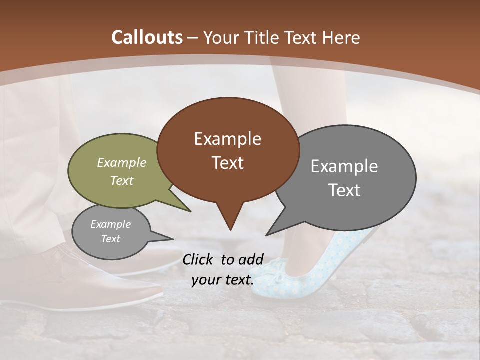 Heteroual Caucasian Romance PowerPoint Template