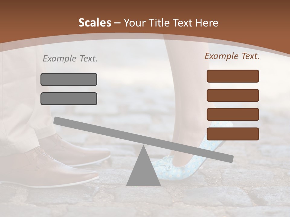 Heteroual Caucasian Romance PowerPoint Template