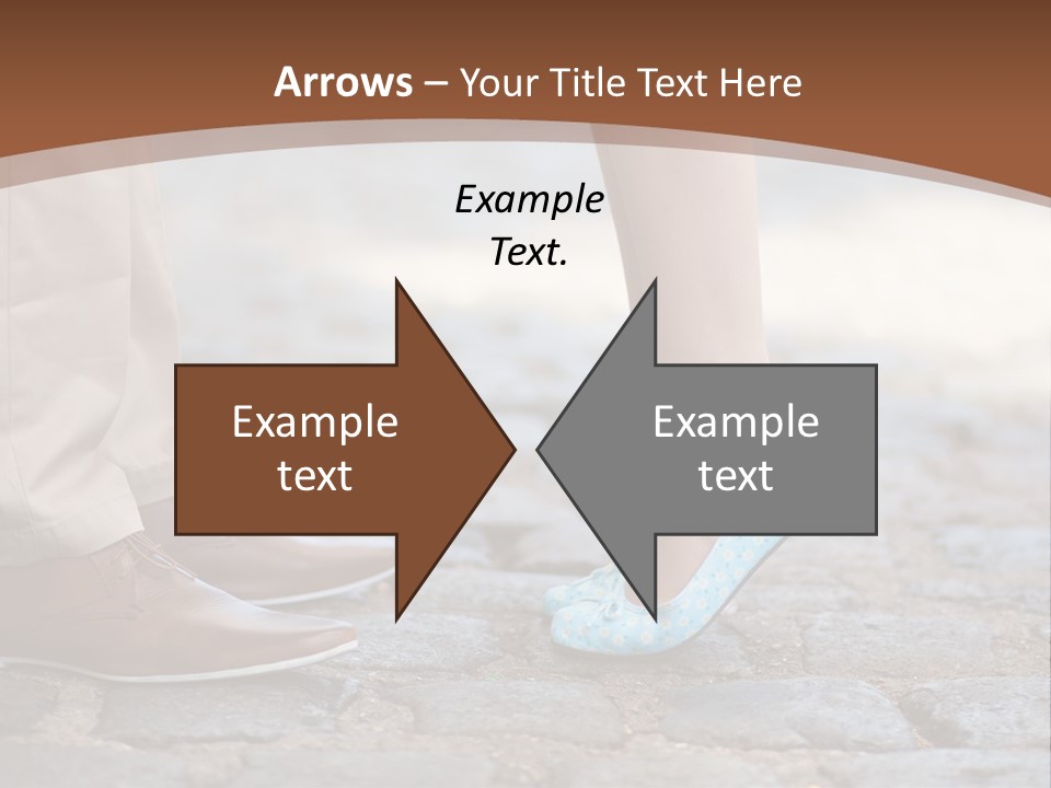 Heteroual Caucasian Romance PowerPoint Template