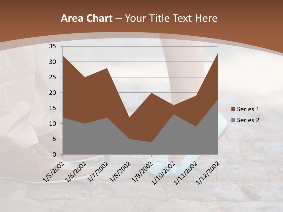 Heteroual Caucasian Romance PowerPoint Template
