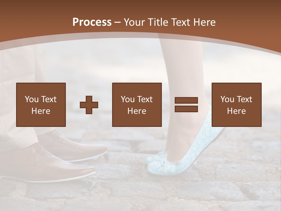 Heteroual Caucasian Romance PowerPoint Template