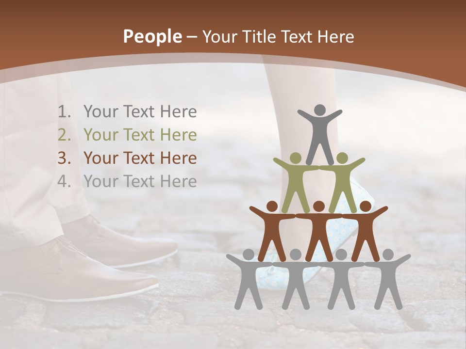 Heteroual Caucasian Romance PowerPoint Template