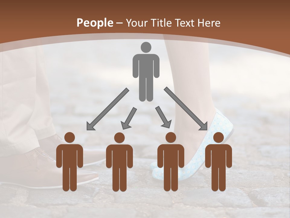 Heteroual Caucasian Romance PowerPoint Template