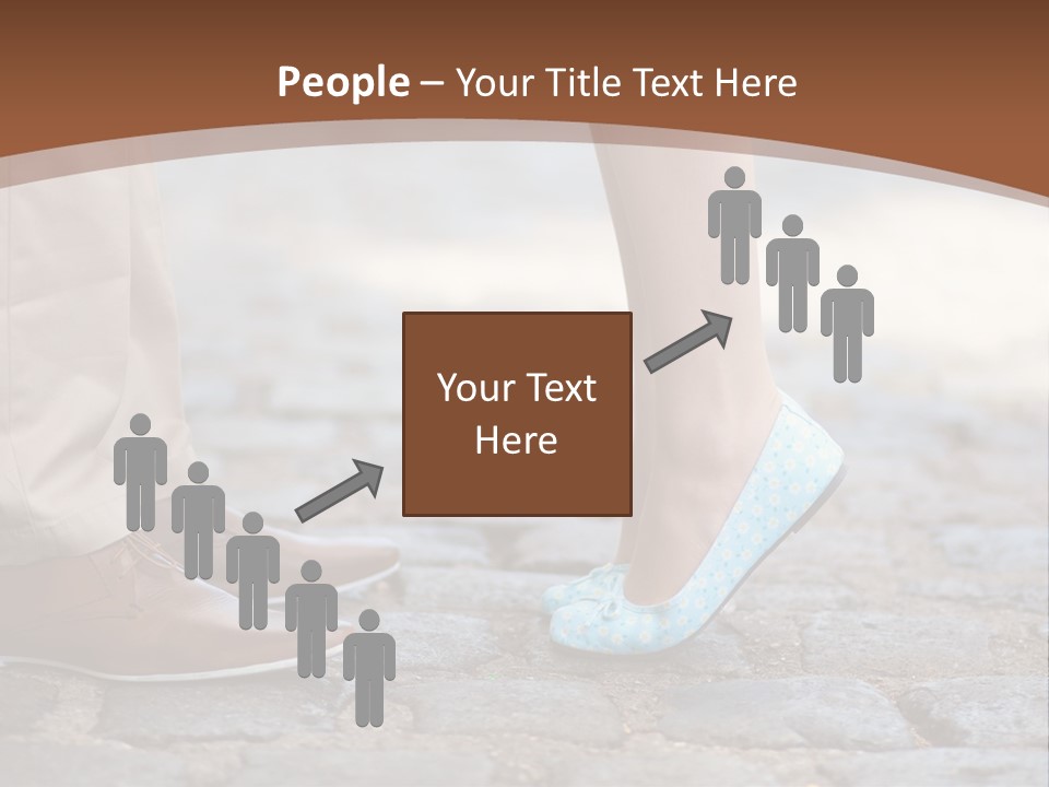 Heteroual Caucasian Romance PowerPoint Template