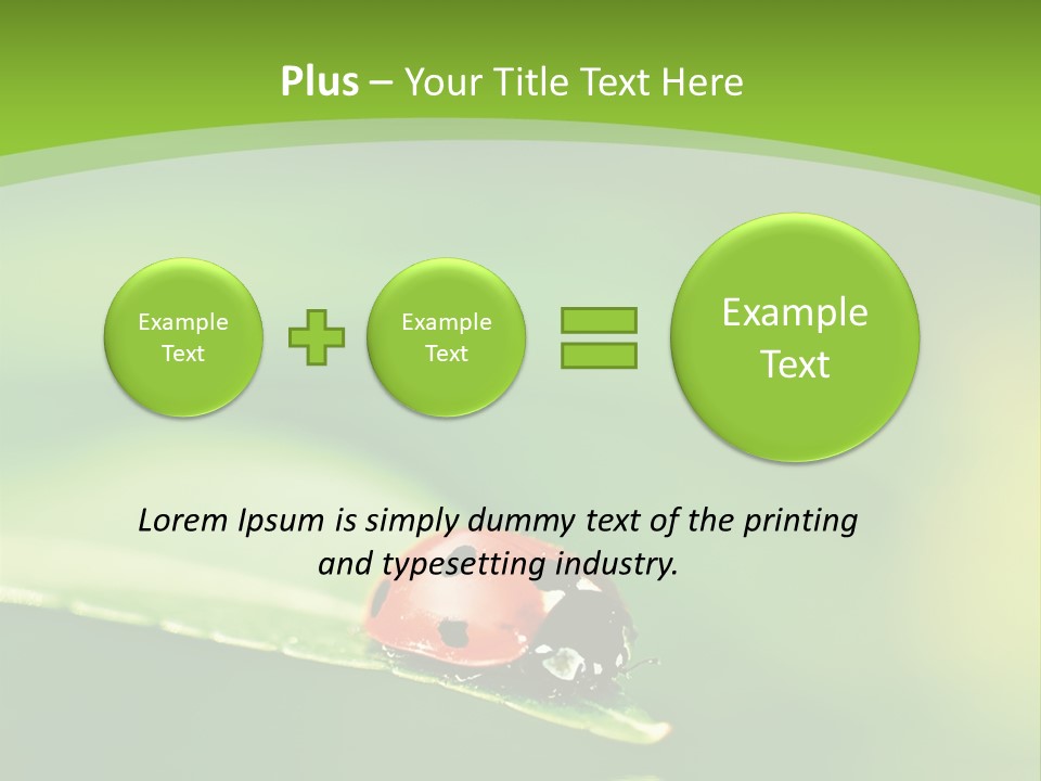 Color Beautiful Smooth PowerPoint Template