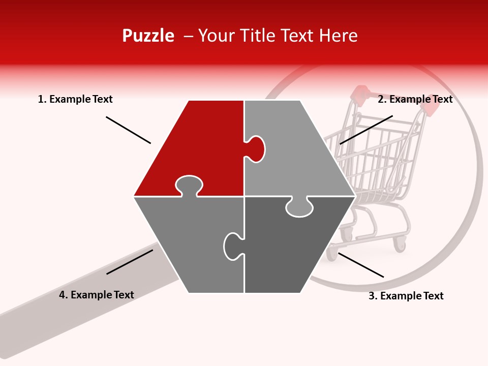 Buyer Interest Magnifier PowerPoint Template