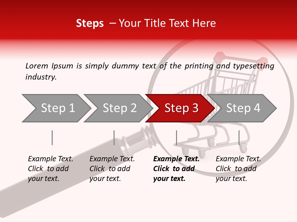 Buyer Interest Magnifier PowerPoint Template