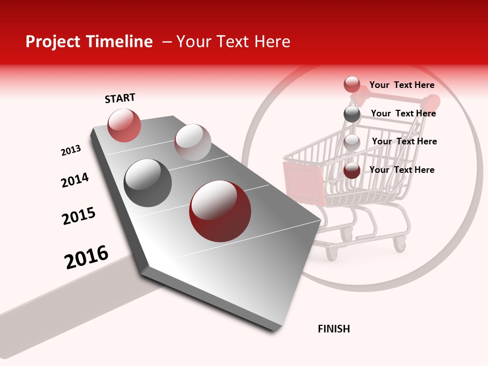 Buyer Interest Magnifier PowerPoint Template