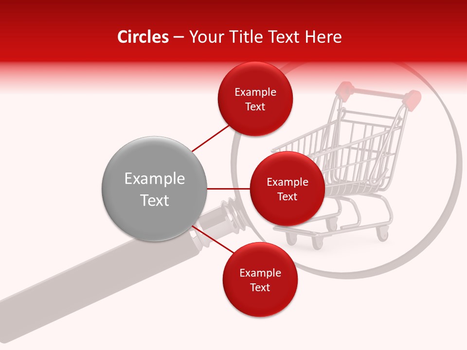 Buyer Interest Magnifier PowerPoint Template