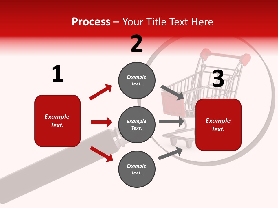 Buyer Interest Magnifier PowerPoint Template