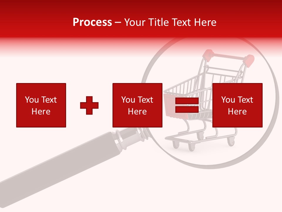 Buyer Interest Magnifier PowerPoint Template