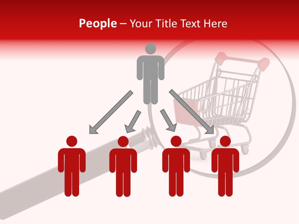 Buyer Interest Magnifier PowerPoint Template