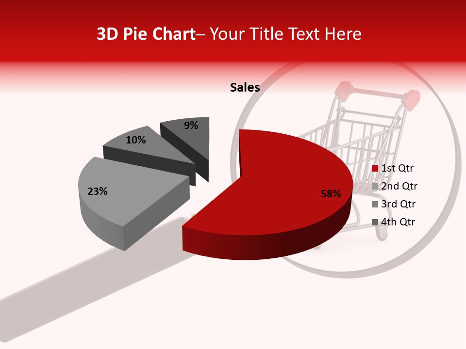 Buyer Interest Magnifier PowerPoint Template