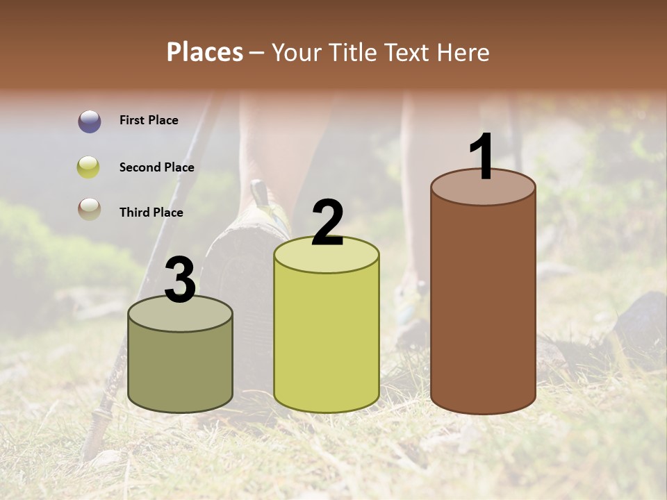 Sole Run Pole PowerPoint Template