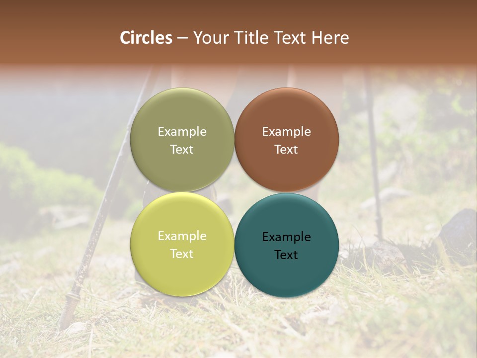 Sole Run Pole PowerPoint Template