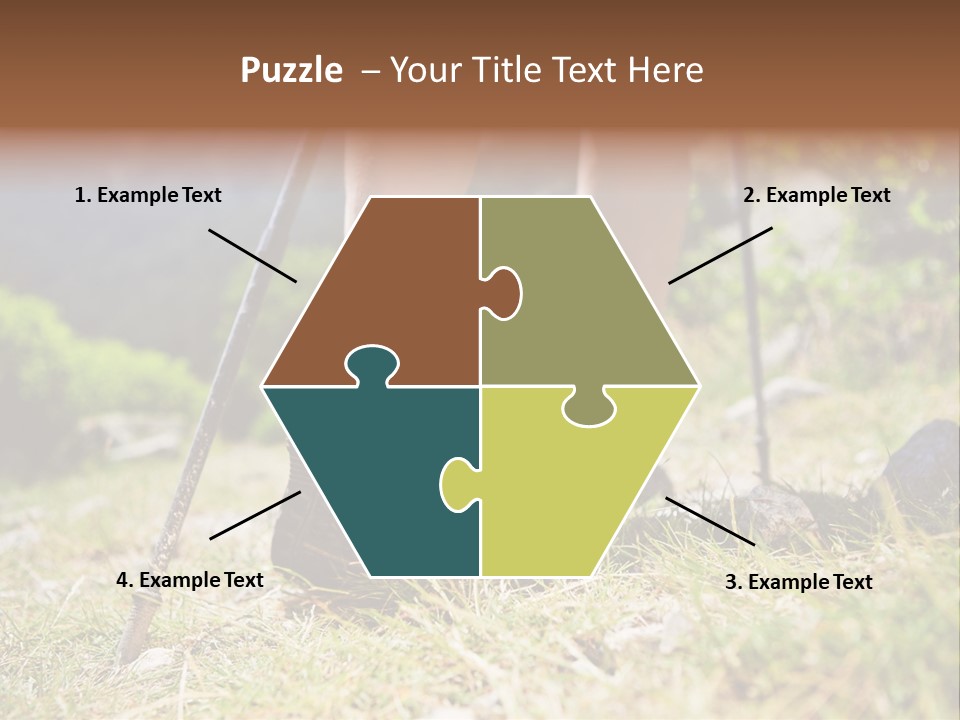 Sole Run Pole PowerPoint Template