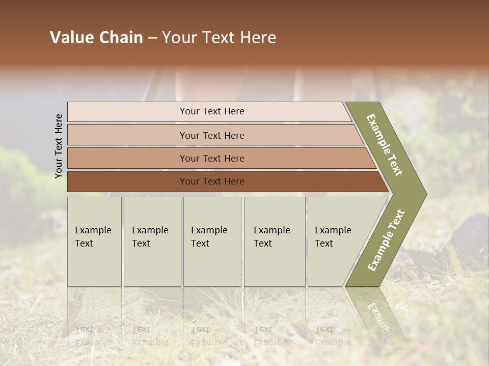 Sole Run Pole PowerPoint Template