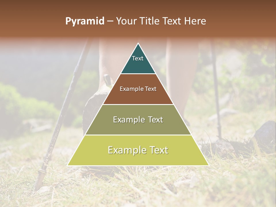 Sole Run Pole PowerPoint Template