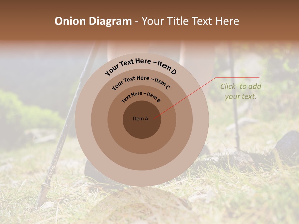 Sole Run Pole PowerPoint Template