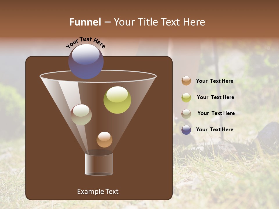 Sole Run Pole PowerPoint Template