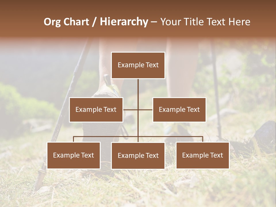 Sole Run Pole PowerPoint Template