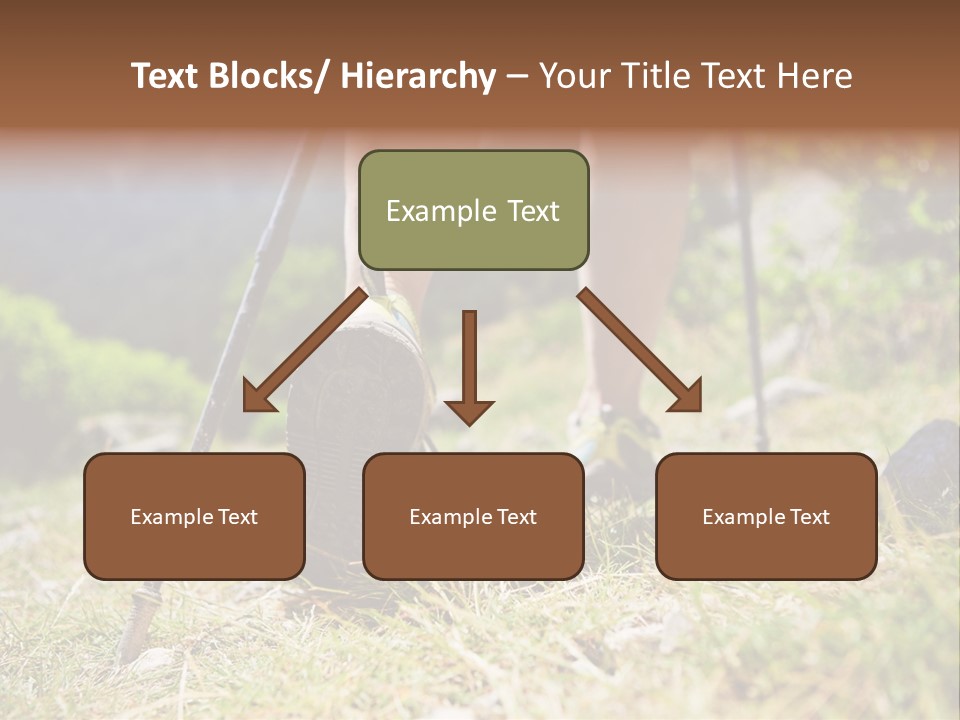 Sole Run Pole PowerPoint Template