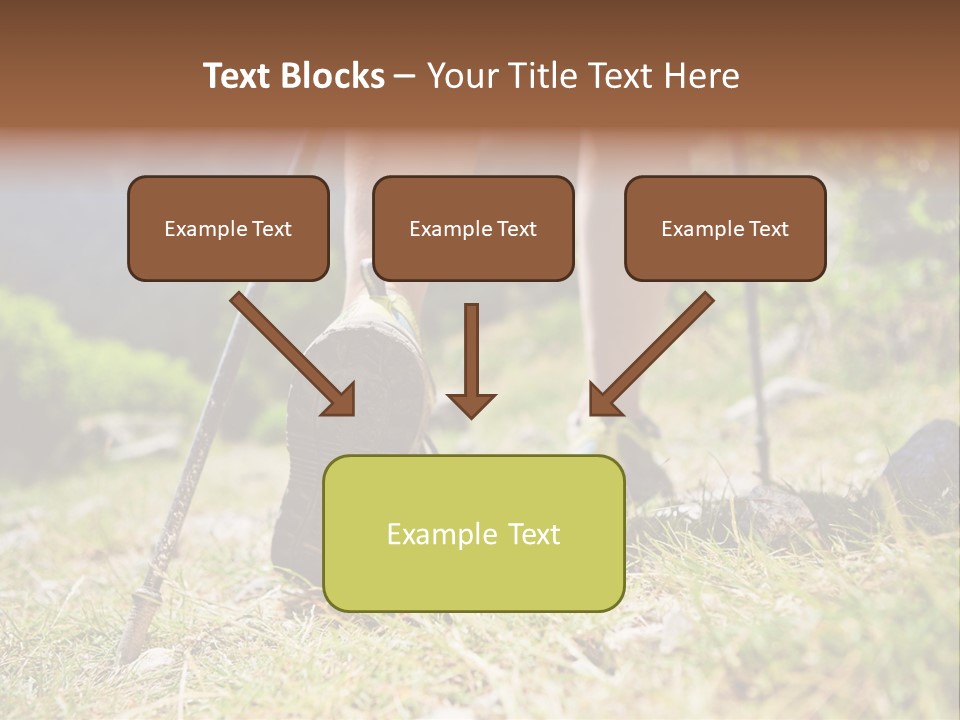 Sole Run Pole PowerPoint Template
