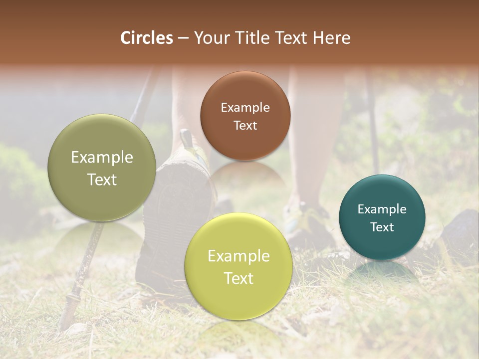 Sole Run Pole PowerPoint Template