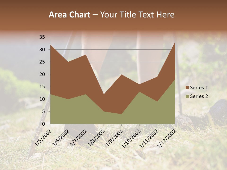 Sole Run Pole PowerPoint Template